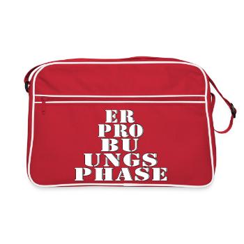 Phase d’essai - Sac Retro - rouge/blanc - Devant
