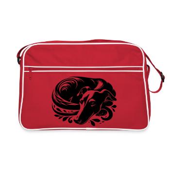 Galgo - Retro Bag - red/white - Front