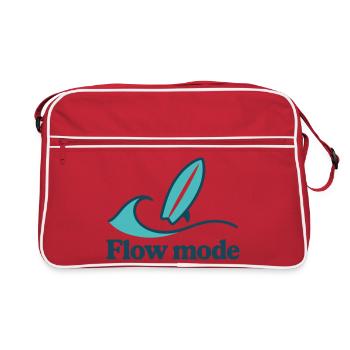 Flow Mode - Retro Bag - red/white - Front