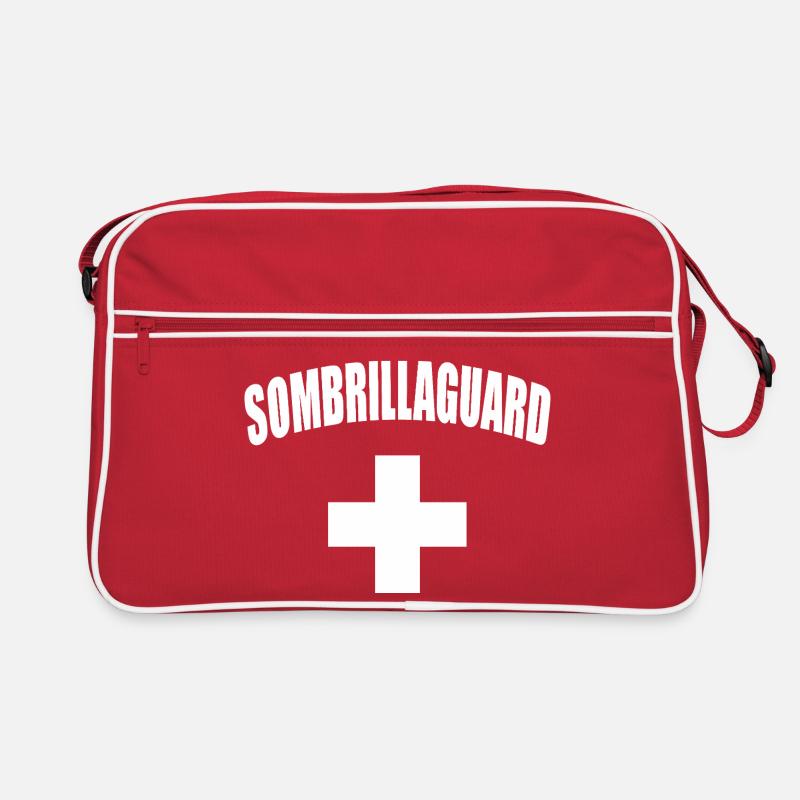 Parasol de garde, sauveteur Sac Retro
