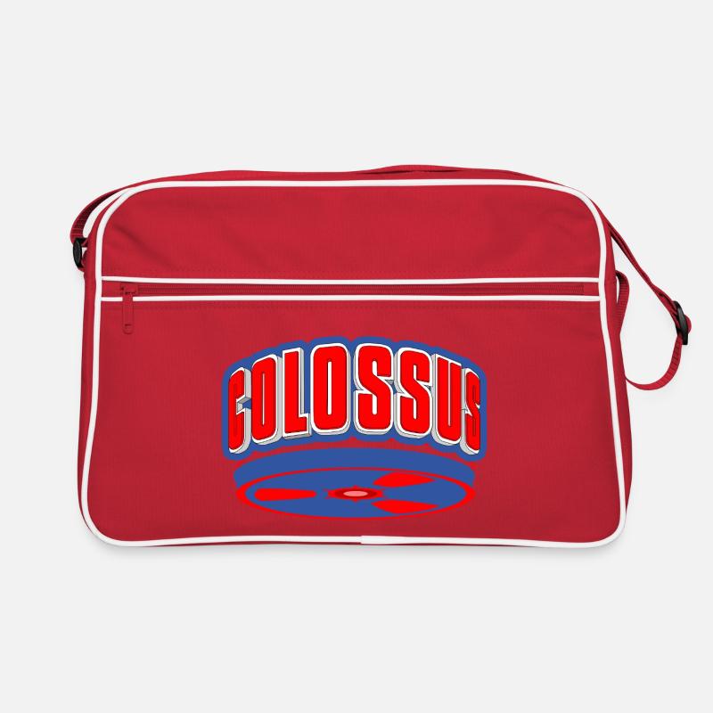 Kolossales Logo Retro Tasche