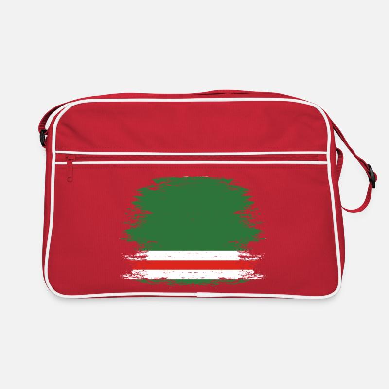 Chechnya flag used Retro Bag