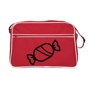candy - Retro Bag - red/white - Front
