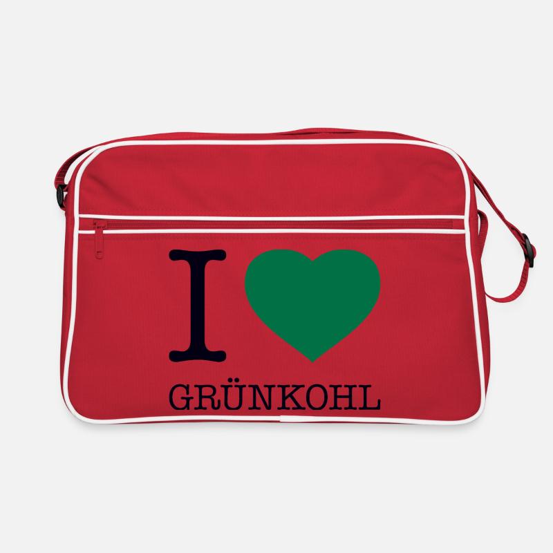 J’adore le chou frisé Sac Retro