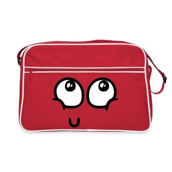 Surcharge de joie - Sac Retro - rouge/blanc - Devant
