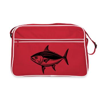 Thon - Sac Retro - rouge/blanc - Devant