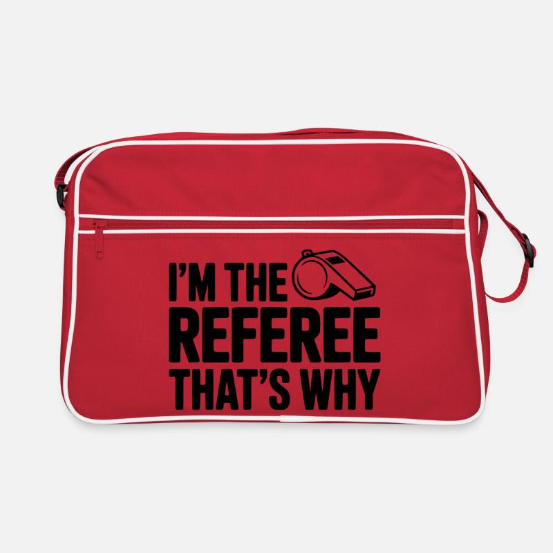 Je suis l’arbitre, c’est pour ça Sac Retro