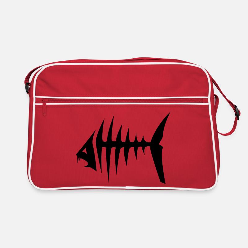 Piranha Fish Retro Bag