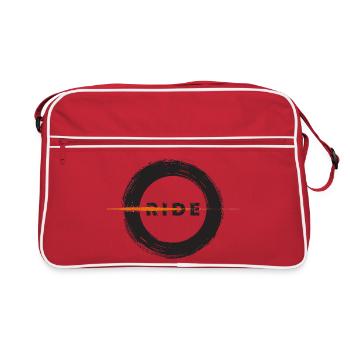 Urban Cycling - Road Art - Retro Bag - red/white - Front