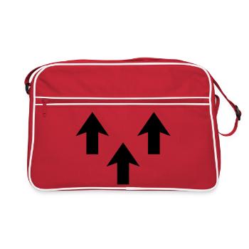 Arrows - Retro Bag - red/white - Front