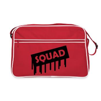 Squad - Retro Bag - red/white - Front