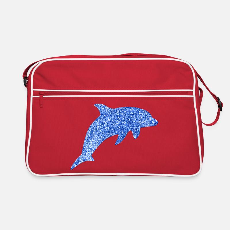 Blue Dolphin  Retro Bag