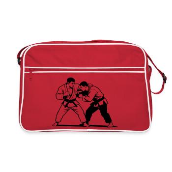 Sambo - Sac Retro - rouge/blanc - Devant