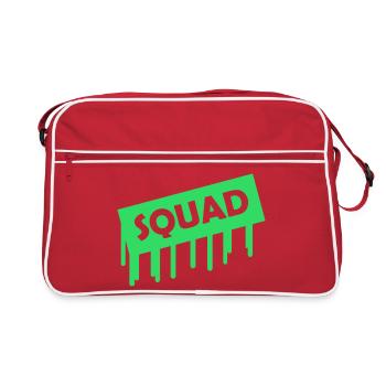 Squad - Retro Bag - red/white - Front
