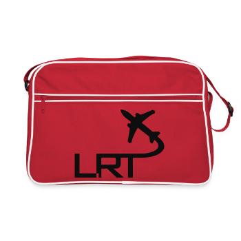 Luft- und Raumfahrttechnik - Retro Tasche - Rot/Weiß - Vorne