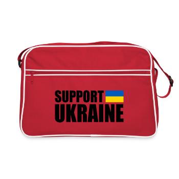 Support ukraine - Sac Retro - rouge/blanc - Devant