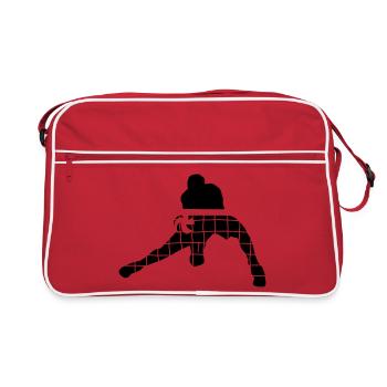 Volleyball - Sac Retro - rouge/blanc - Devant