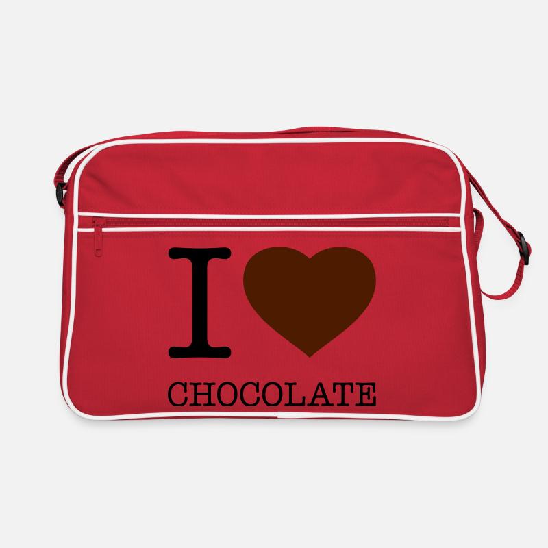 J’AIME LE CHOCOLAT Schokolade Sac Retro