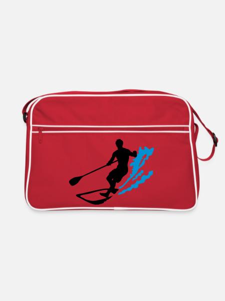 stand up paddling - Retro Bag - red/white - Front
