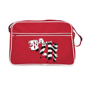 BZH - Retro Bag - red/white - Front