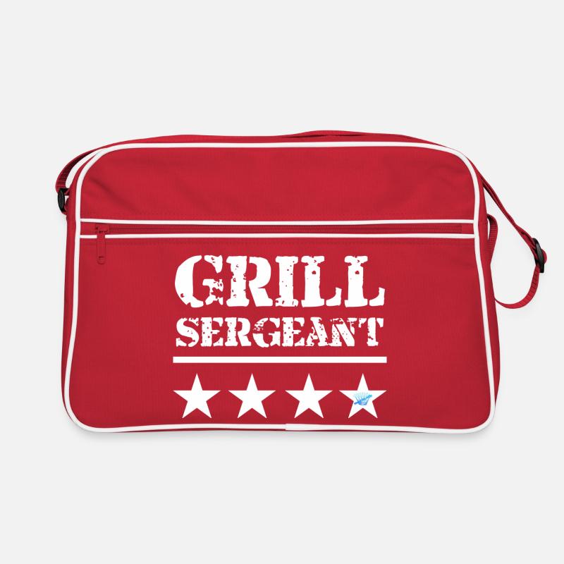 Grill Sergeant - BBQ King Retro Tasche
