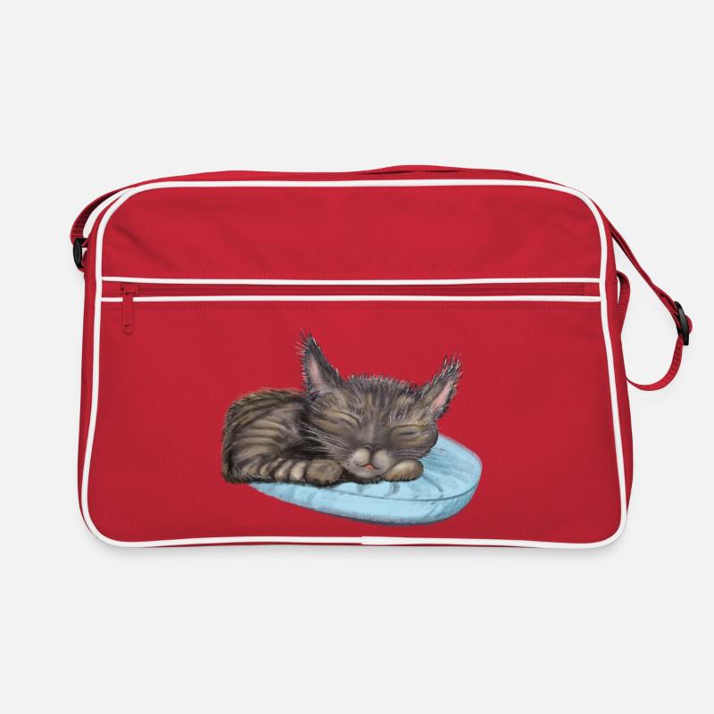 Sleeping Cat Retro Bag