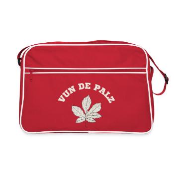Keschde - Sac Retro - rouge/blanc - Devant