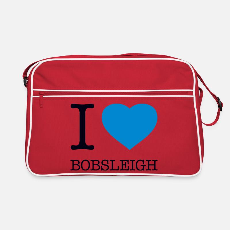 J’ADORE LE BOBSLEIGH Bobfahren Sac Retro