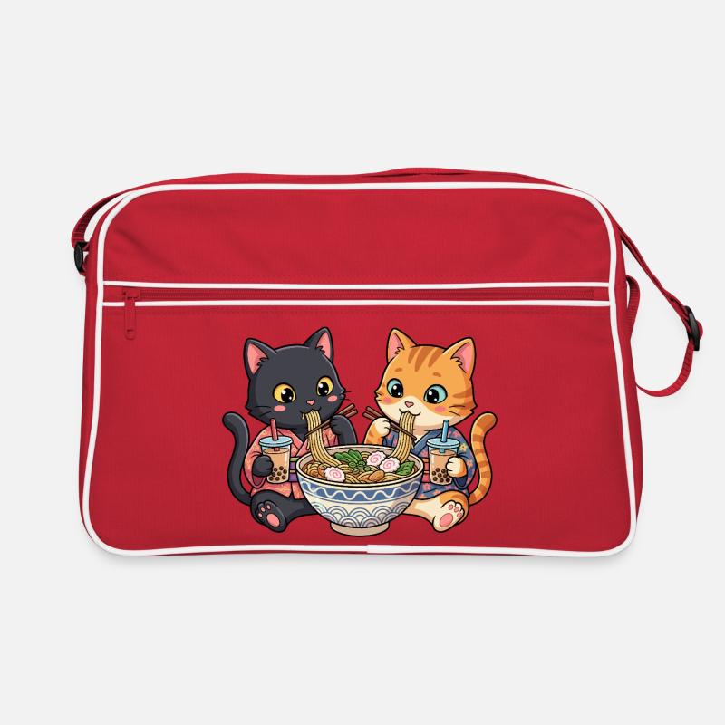 Bubble Tea Ramen pour chats Sac Retro