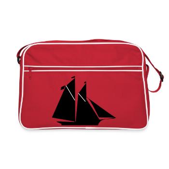 Sail - Retro Bag - red/white - Front