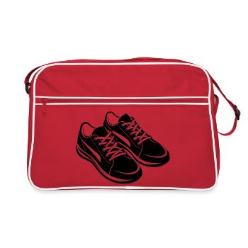 Chaussures de tennis - Sac Retro - rouge/blanc - Devant