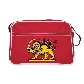 Iran - Sac Retro - rouge/blanc - Devant