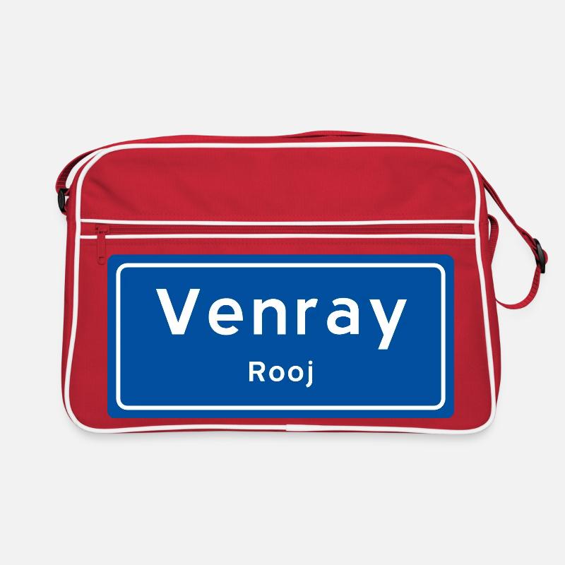 Venray place name sign Retro Bag
