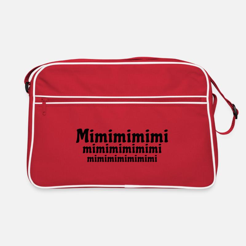 Mimimi - rumheulen Spruch Retro Tasche
