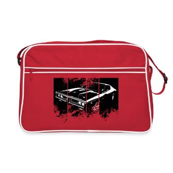 Muscle Car - Sac Retro - rouge/blanc - Devant