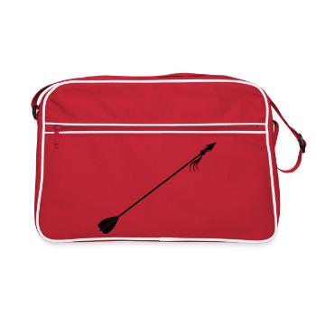 Flèche viking - Sac Retro - rouge/blanc - Devant