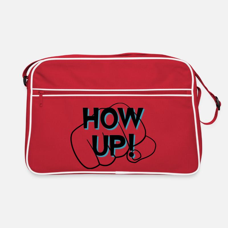 Hau ab! Retro Tasche