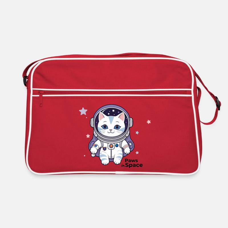 Astronaut Cat Space Cat Design Sac Retro