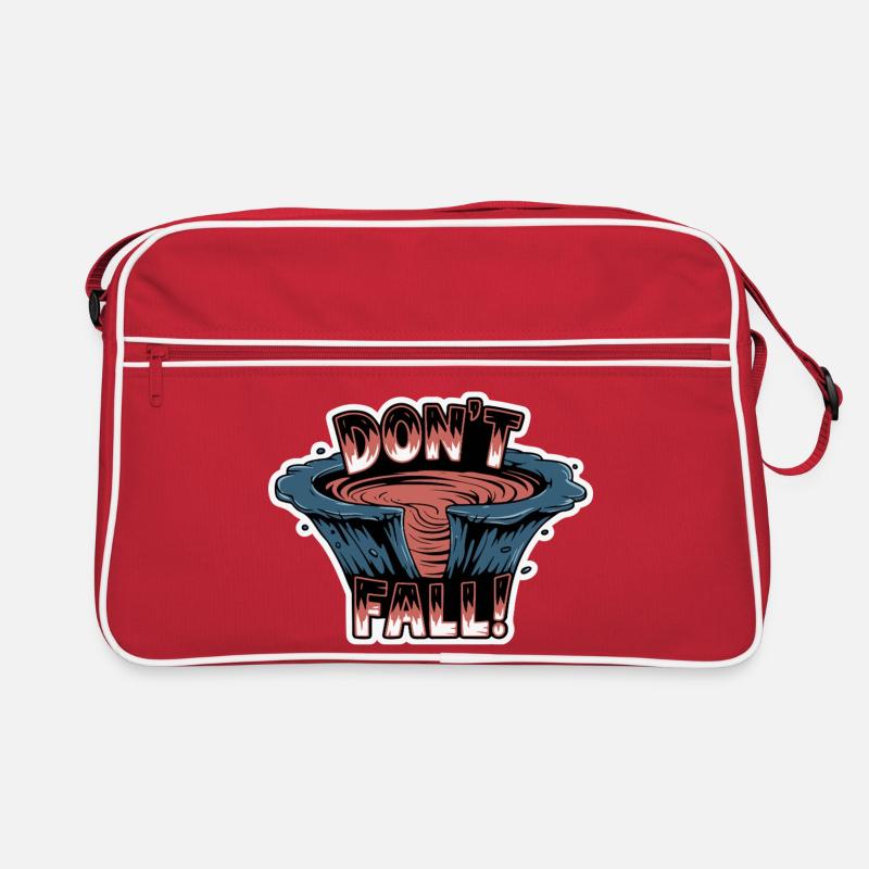 Dessin animé sur une éruption de lave Sac Retro