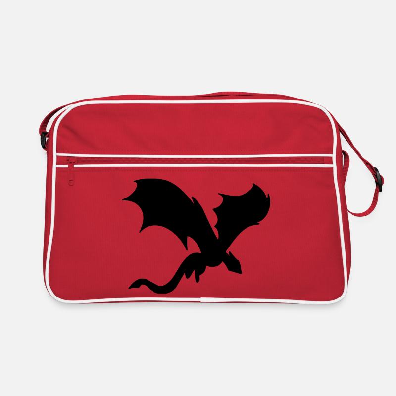 Mythical Dragon's Shadow Retro Bag