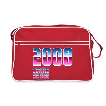 Néon Rétro 2008 18e anniversaire - Sac Retro - rouge/blanc - Devant