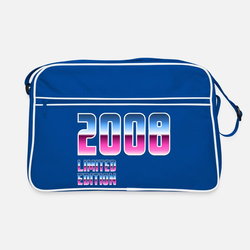 Néon Rétro 2008 18e anniversaire Sac Retro