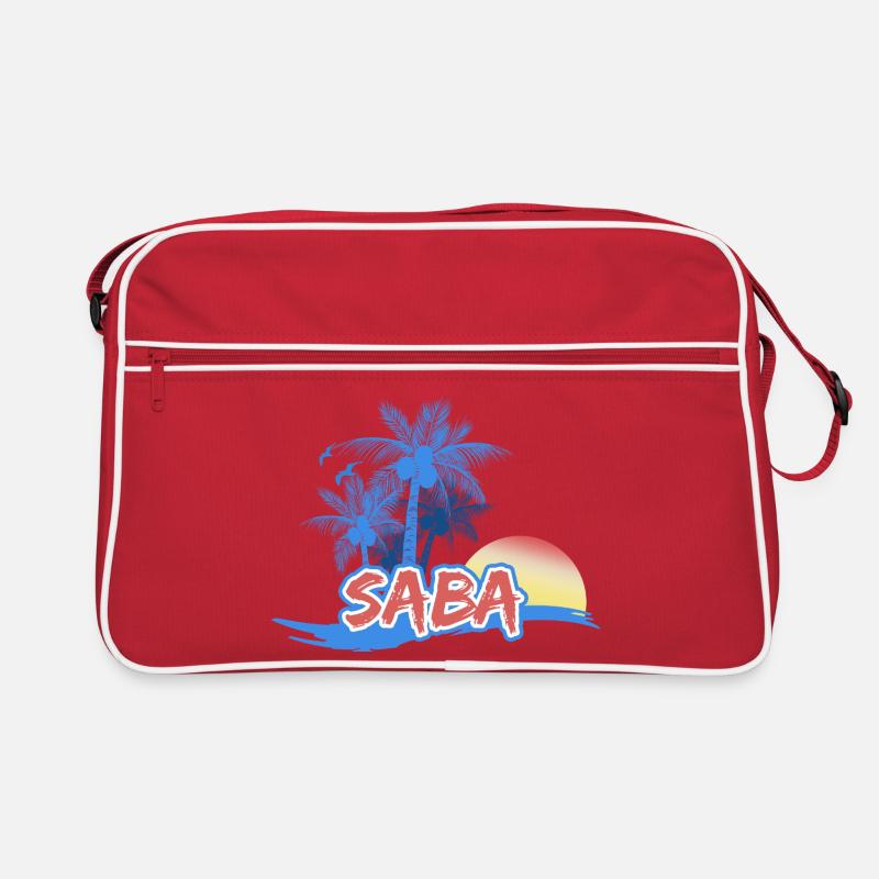 Saba as a beach Retro Bag