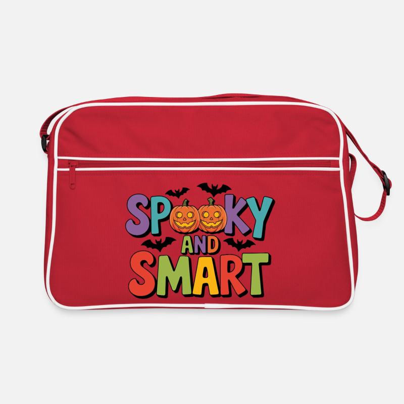 Spooky and Smart Halloween Design Retro Tasche