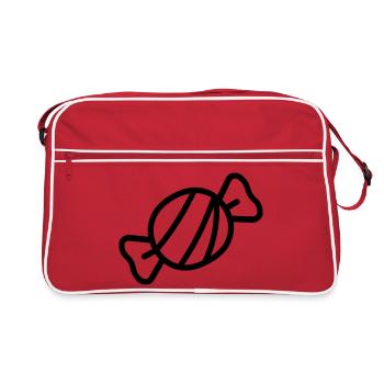 candy - Retro Bag - red/white - Front
