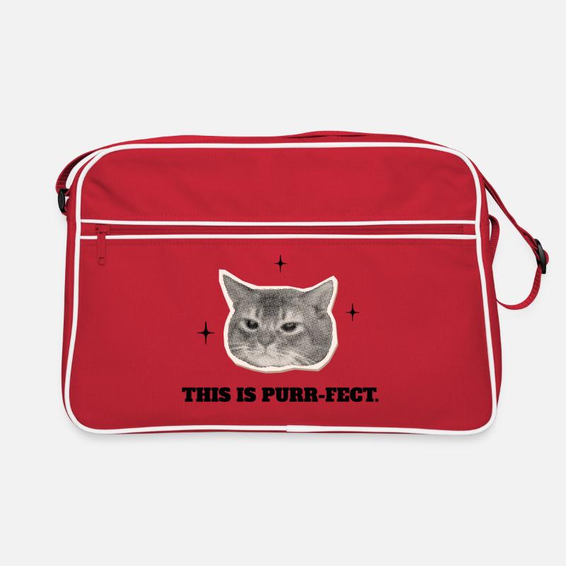 Le Chat Ronron-parfait Sac Retro
