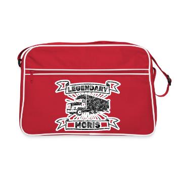 Prénom Moris - Sac Retro - rouge/blanc - Devant