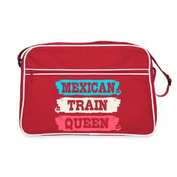 Domino Mexican Train - Retro Bag - red/white - Front