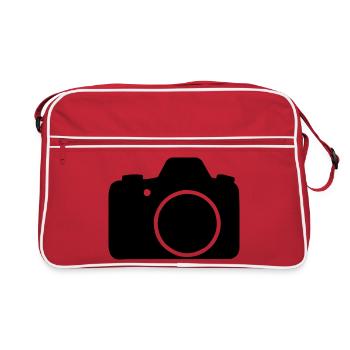 Caméra - Sac Retro - rouge/blanc - Devant