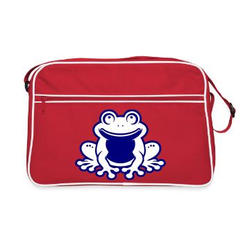 Toad Comic Frog - Retro Bag - red/white - Front
